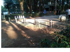武汉路桩厂家 湖北升降路桩厂 钢精灵升降路桩 武汉路桩批发图2
