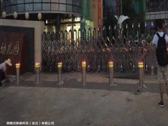 湖南阻车升降柱 不锈钢升降路桩批发 湖南半自动升降路桩厂图2